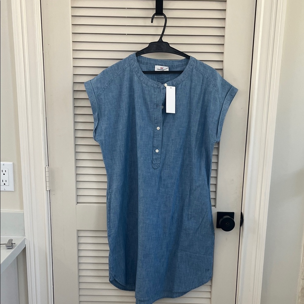 Vineyard Vines Blue Denim Dress